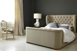 Rouen High End Bed in Antwerp LInen