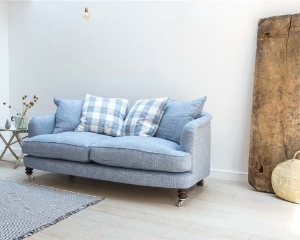 Helmsley 3 Seater Sofa in Bluebell Gray James Autumn