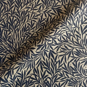 V&A Drawn From Nature - Willow: Navy