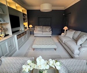 Alwinton Sofas in J Brown Paolo Regency Grey