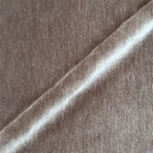 Mohair Velvet: Mushroom