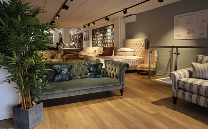 Take a virtual tour of our St Albans sofa showroom
