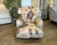 Clearance Bury St Edmunds: Ditchling Chair in Floral Linen Kincsem Shadow