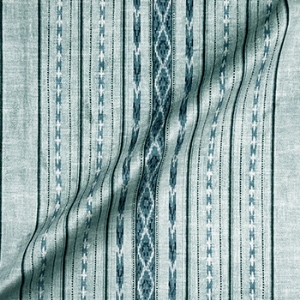 V&A Threads of India Opulent Velvets - Andhra Weave: Sea Mist