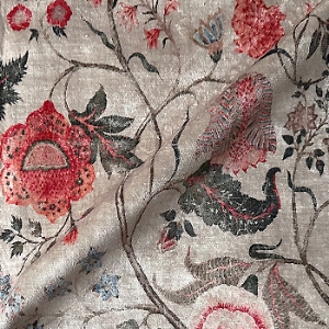 V&A Threads of India Opulent Velvets - Tree of Life: Rose