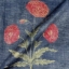 Exclusive Fabric V&A Threads of India Opulent Velvets - Regal Poppy: Ink