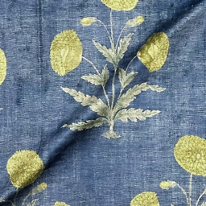 V&A Threads of India Opulent Velvets - Regal Poppy: Sapphire