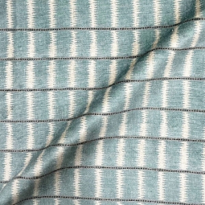 V&A Threads of India Opulent Velvets - Ikat Mirage: Sea Mist