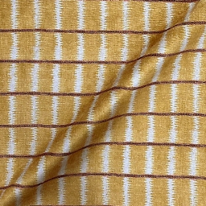 V&A Threads of India Opulent Velvets - Ikat Mirage: Gold