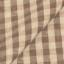 Exclusive Fabric Sussex Gingham Small: Mocha