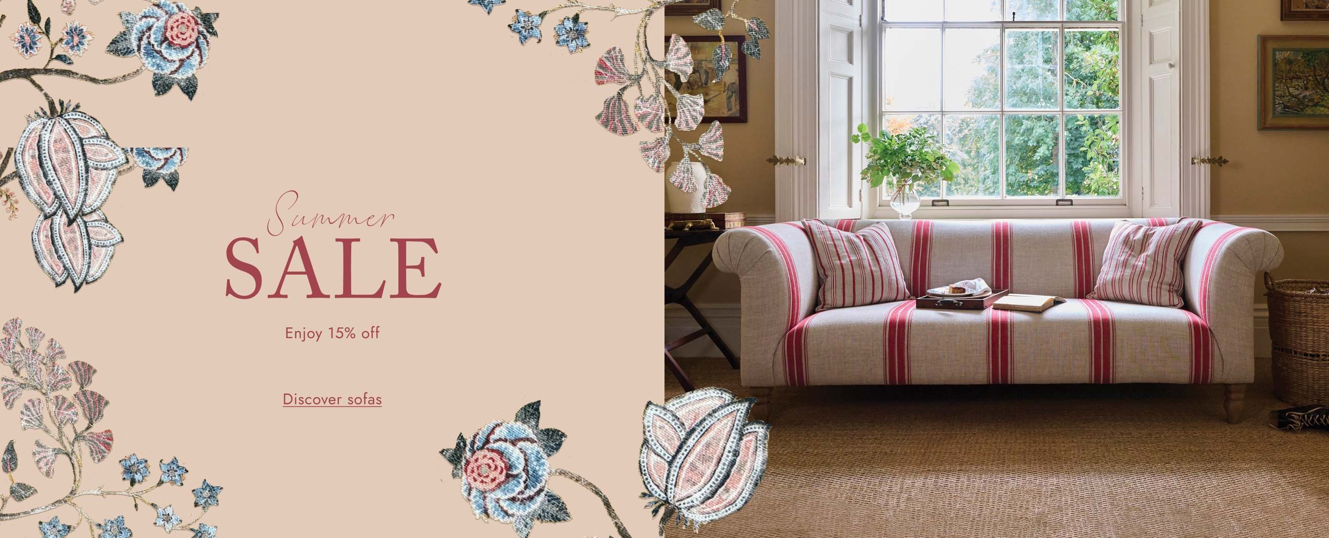 15% off and free delivery